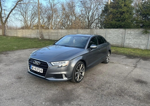 Audi A3 cena 76800 przebieg: 91232, rok produkcji 2017 z Ostrołęka małe 781